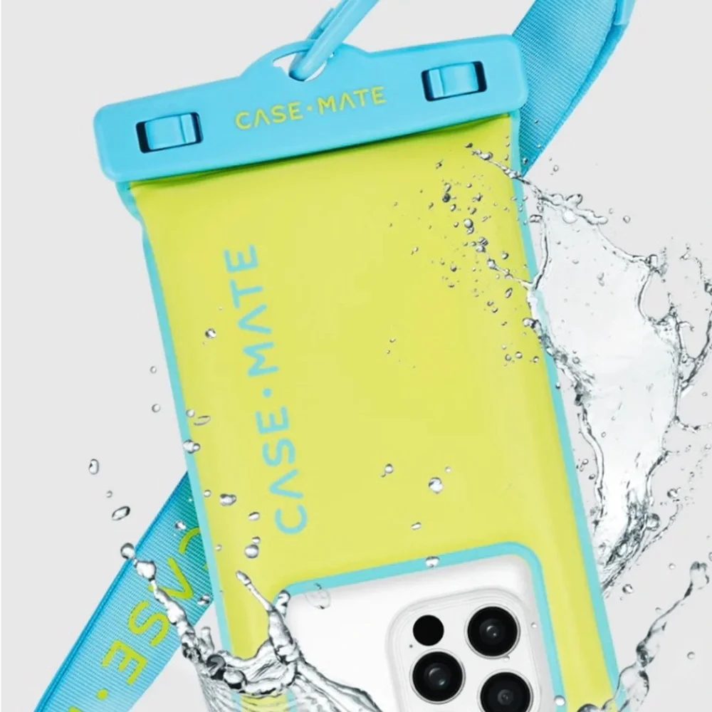 Case-Mate Waterproof Phone Pouch - Citrus Splash Color
